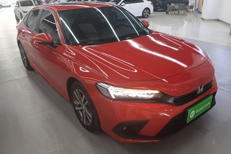 Used Honda Civic 2022 240TURBO CVT Dynamic Edition Front Right 45 Deg