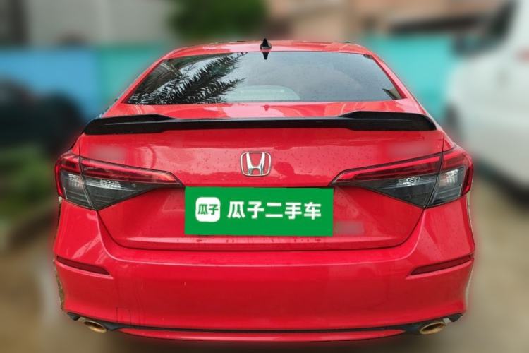 Used Honda Civic 2022 240TURBO CVT Dynamic Edition Rear