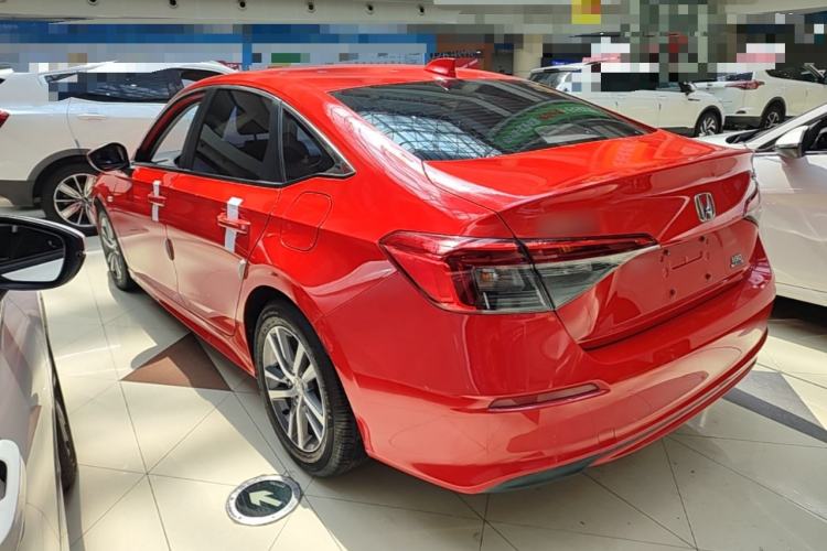 Used Honda Civic 2022 180TURBO CVT Shangqing Edition Rear Left 45 Deg