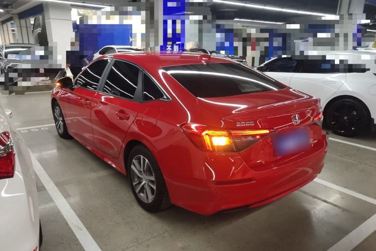 Used Honda Civic 2022 240TURBO CVT Dynamic Edition Rear Left 45 Deg