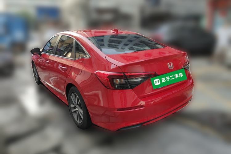 Used Honda Civic 2022 240TURBO CVT Dynamic Edition Rear Left 45 Deg