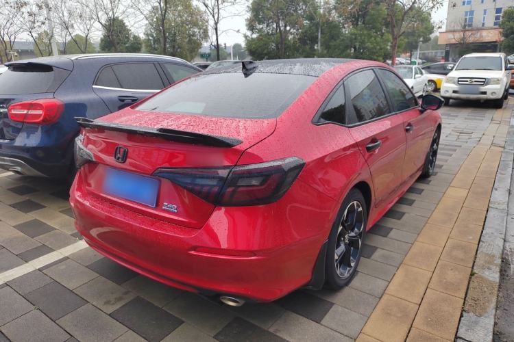 Used Honda Civic 2022 240TURBO CVT Dynamic Edition Rear Right 45 Deg