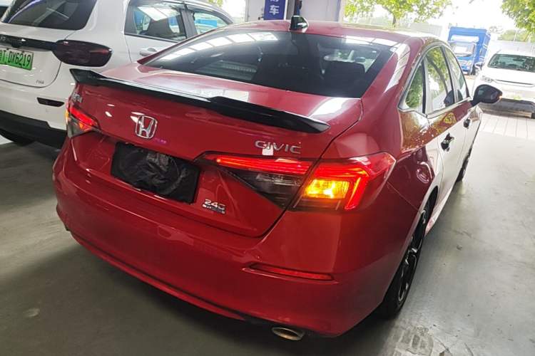 Used Honda Civic 2022 240TURBO CVT Dynamic Edition Rear Right 45 Deg