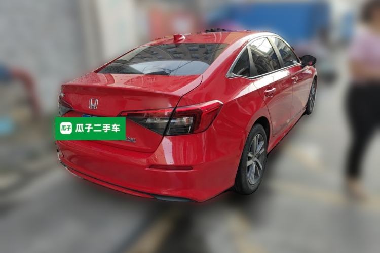 Used Honda Civic 2022 240TURBO CVT Dynamic Edition Rear Right 45 Deg