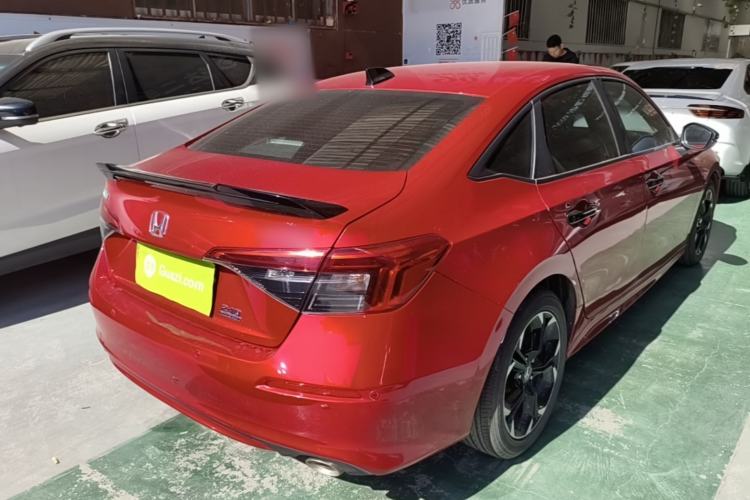 Used Honda Civic 2022 240TURBO CVT Dynamic Edition Rear Right 45 Deg