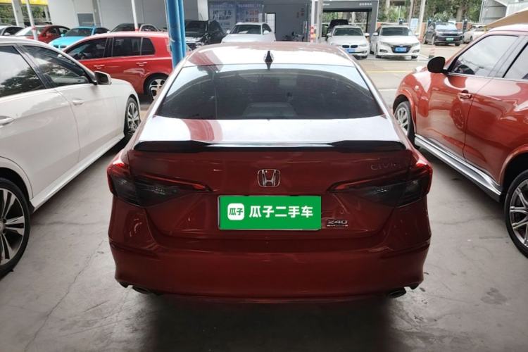 Used Honda Civic 2022 240TURBO CVT Dynamic Edition Rear