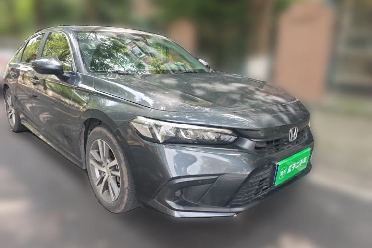 Used Honda Civic 2022 240TURBO CVT Dynamic Edition Front Right 45 Deg
