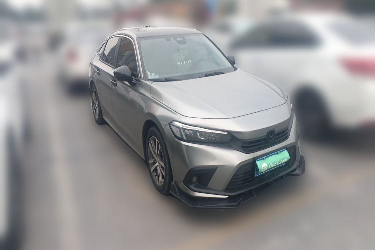 Used Honda Civic 2022 240TURBO CVT Dynamic Edition Front Right 45 Deg