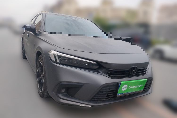 Used Honda Civic 2022 240TURBO CVT Dynamic Edition Front Right 45 Deg
