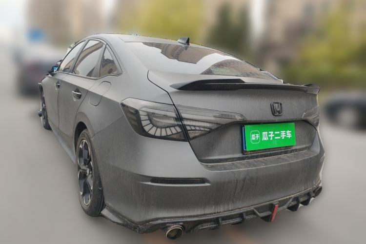 Used Honda Civic 2022 240TURBO CVT Dynamic Edition Rear Left 45 Deg