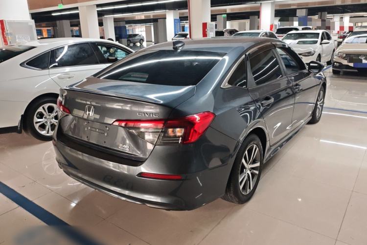 Used Honda Civic 2022 240TURBO CVT Dynamic Edition Rear Right 45 Deg
