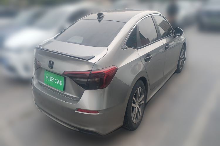 Used Honda Civic 2022 240TURBO CVT Dynamic Edition Rear Right 45 Deg