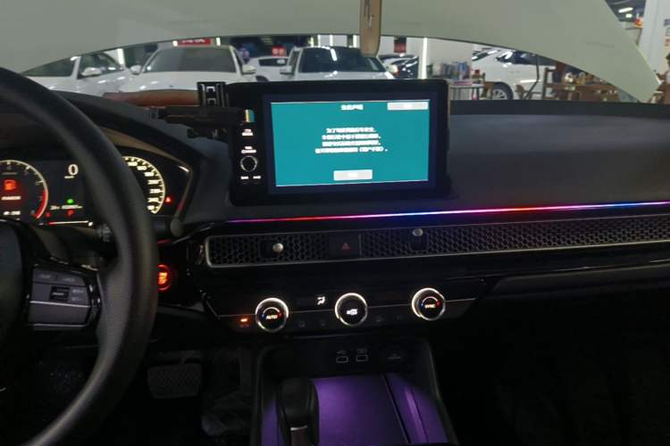 Used Honda Civic 2022 240TURBO CVT Dynamic Edition Audio And AC Panel