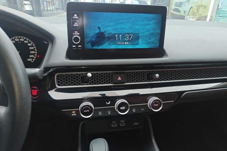 Used Honda Civic 2022 180TURBO CVT Shangdong Edition Audio And AC Panel