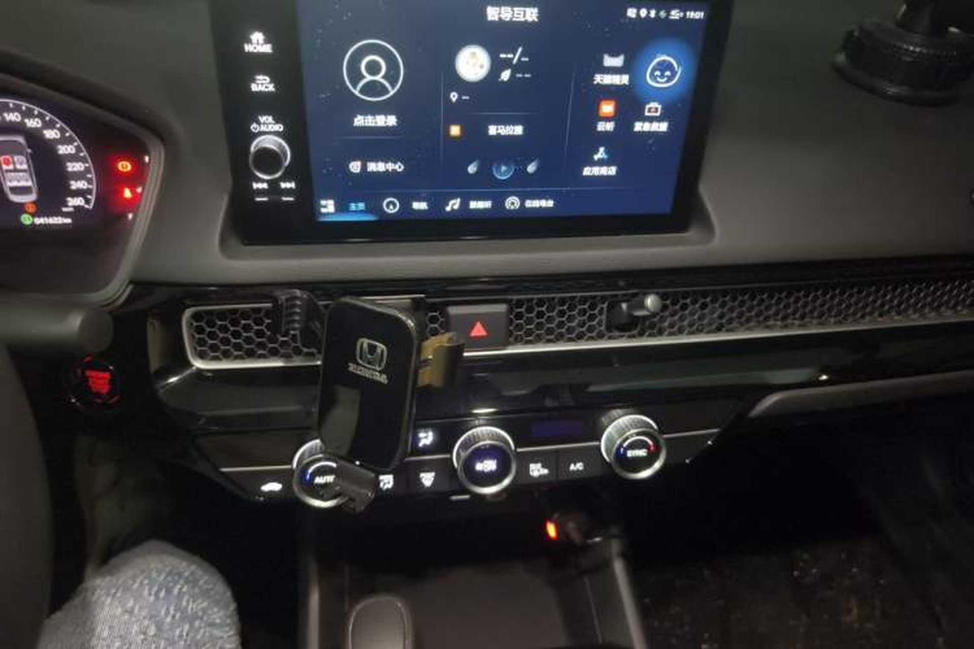 Used Honda Civic 2022 240TURBO CVT Jingcheng Edition Audio And AC Panel