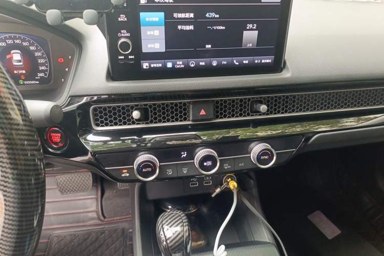 Used Honda Civic 2022 240TURBO CVT Jingcheng Edition Audio And AC Panel