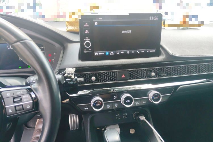 Used Honda Civic 2022 240TURBO CVT Dynamic Edition Audio And AC Panel