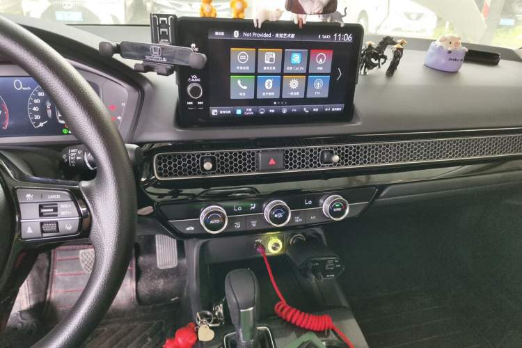Used Honda Civic 2022 240TURBO CVT Dynamic Edition Audio And AC Panel