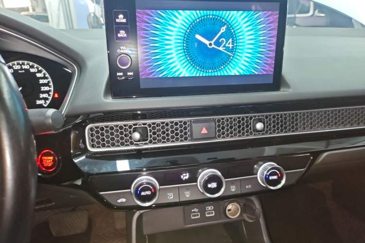 Used Honda Civic 2022 180TURBO CVT Shangdong Edition Audio And AC Panel