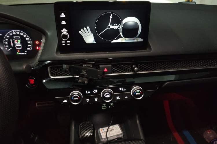 Used Honda Civic 2022 240TURBO CVT Dynamic Edition Audio And AC Panel