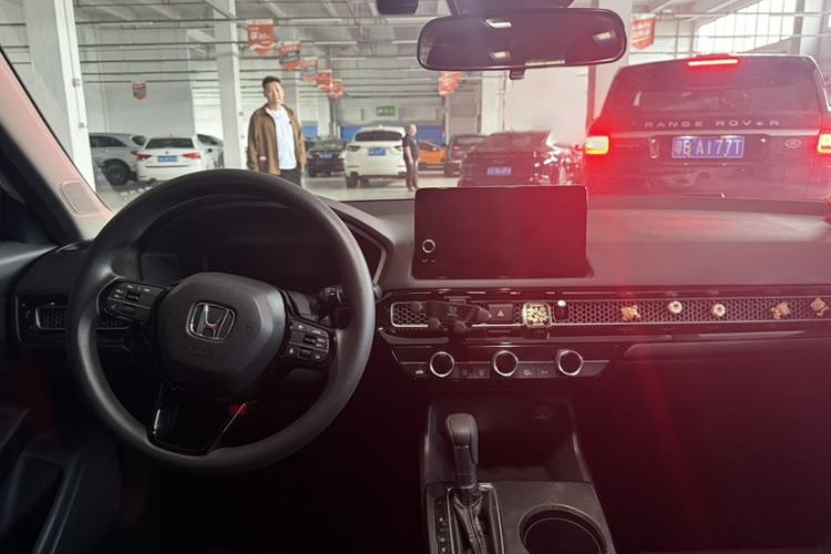 Used Honda Civic 2022 240TURBO CVT Dynamic Edition Audio And AC Panel