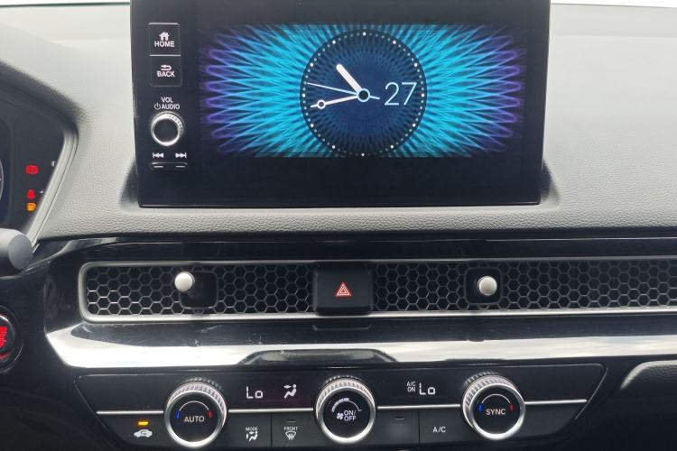 Used Honda Civic 2022 240TURBO CVT Dynamic Edition Audio And AC Panel