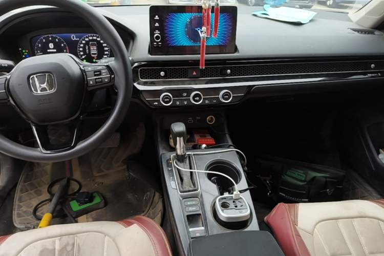 Used Honda Civic 2022 240TURBO CVT Dynamic Edition Audio And AC Panel