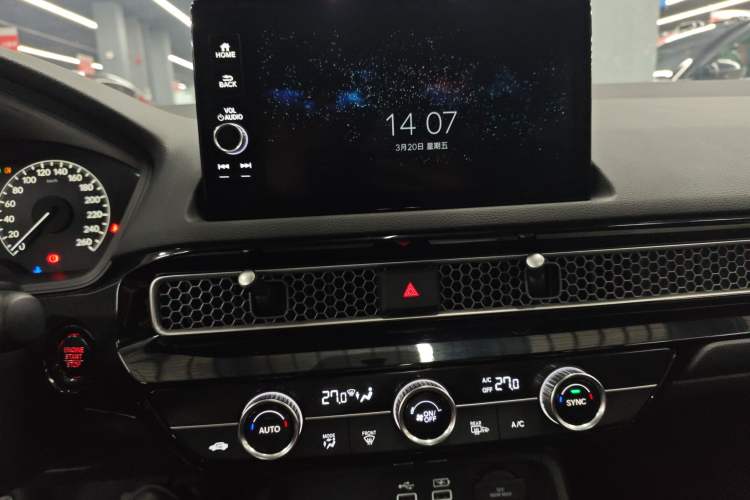 Used Honda Civic 2022 240TURBO CVT Jingcheng Edition Audio And AC Panel