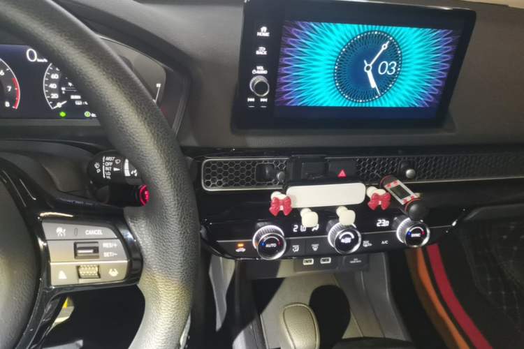 Used Honda Civic 2022 240TURBO CVT Dynamic Edition Audio And AC Panel