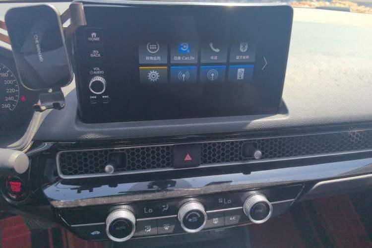 Used Honda Civic 2022 180TURBO CVT Shangdong Edition Audio And AC Panel