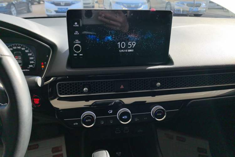 Used Honda Civic 2022 240TURBO CVT Dynamic Control Version Audio And AC Panel