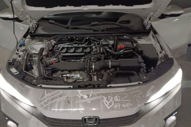 Used Honda Civic 2022 240TURBO CVT Dynamic Edition Engine Bay