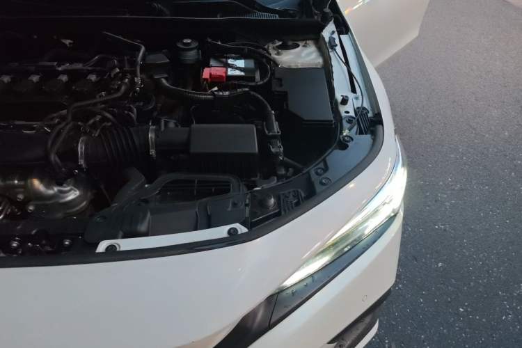 Used Honda Civic 2022 240TURBO CVT Dynamic Edition Engine Bay Left