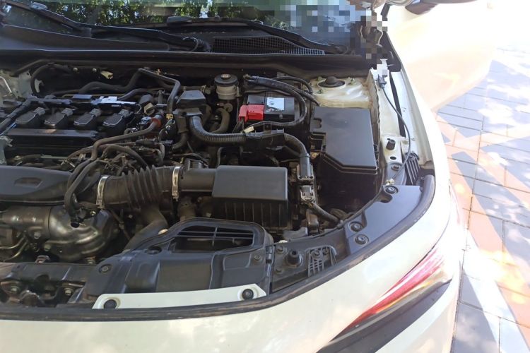 Used Honda Civic 2022 240TURBO CVT Dynamic Edition Engine Bay Left