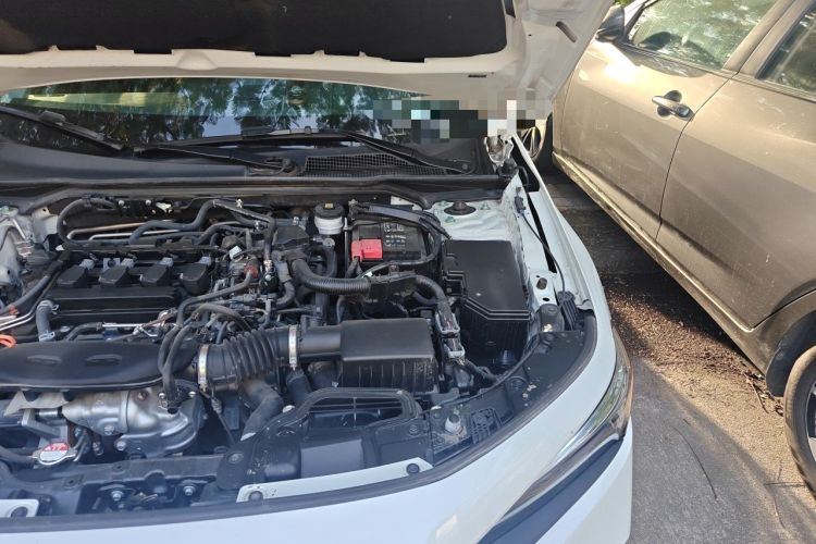 Used Honda Civic 2022 240TURBO CVT Dynamic Edition Engine Bay Left