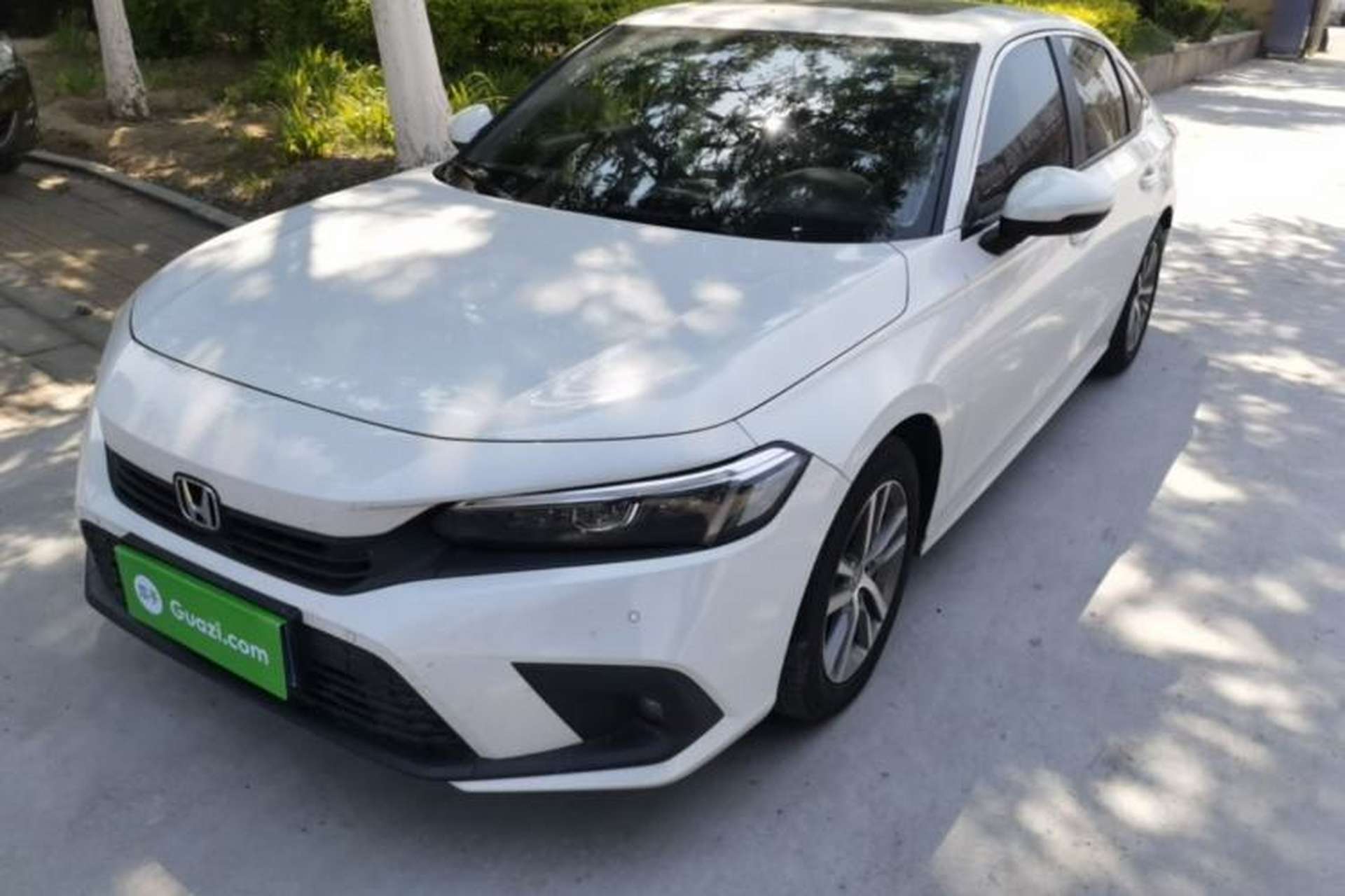 Used Honda Civic 2022 240TURBO CVT Dynamic Edition Front Left 45 Deg