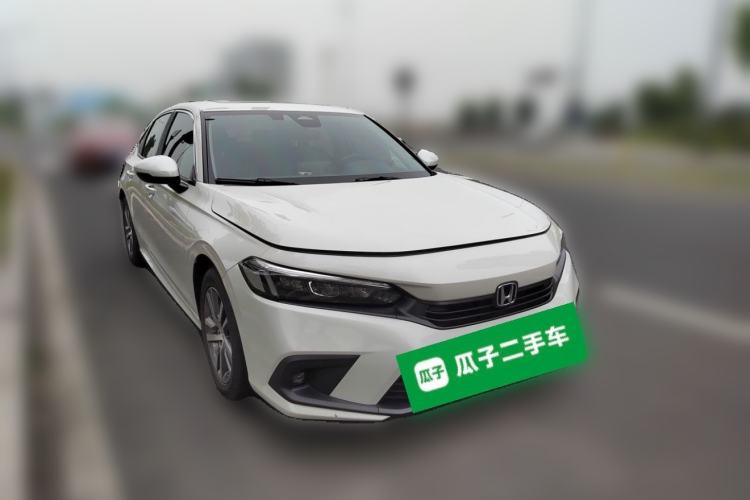 Used Honda Civic 2022 240TURBO CVT Dynamic Edition Front Right 45 Deg