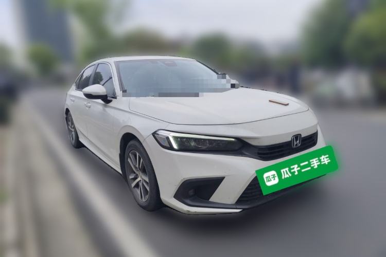 Used Honda Civic 2022 240TURBO CVT Dynamic Edition Front Right 45 Deg
