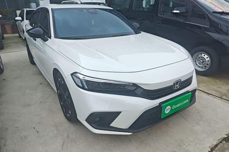 Used Honda Civic 2022 240TURBO CVT Dynamic Edition Front Right 45 Deg