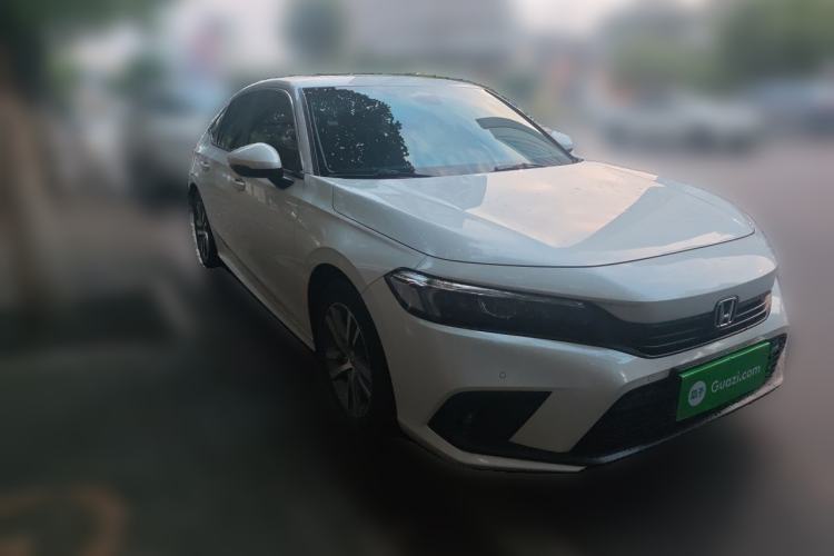 Used Honda Civic 2022 240TURBO CVT Dynamic Edition Front Right 45 Deg