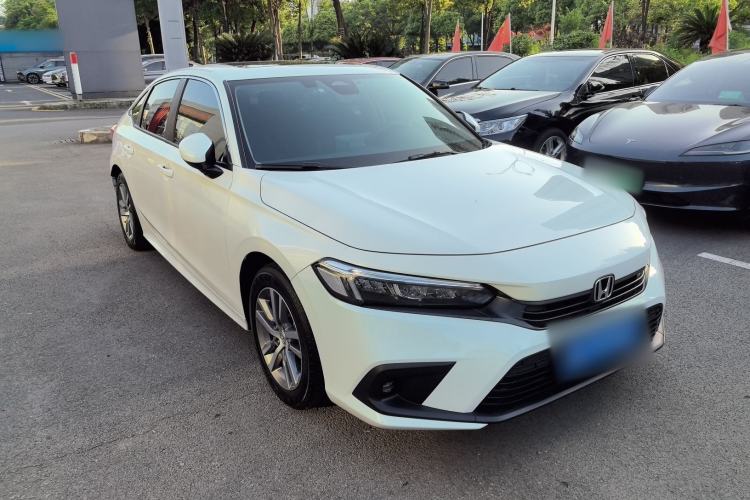 Used Honda Civic 2022 240TURBO CVT Dynamic Edition Front Right 45 Deg