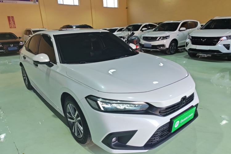 Used Honda Civic 2022 240TURBO CVT Dynamic Edition Front Right 45 Deg