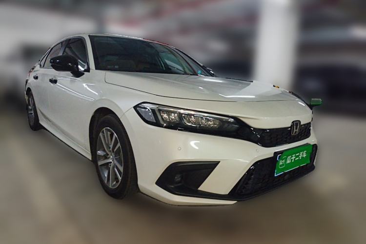 Used Honda Civic 2022 240TURBO CVT Dynamic Edition Front Right 45 Deg
