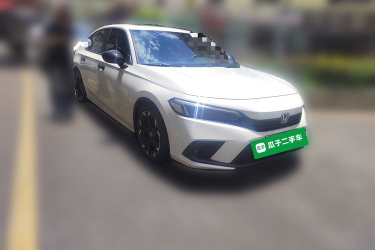 Used Honda Civic 2022 240TURBO CVT Dynamic Edition Front Right 45 Deg