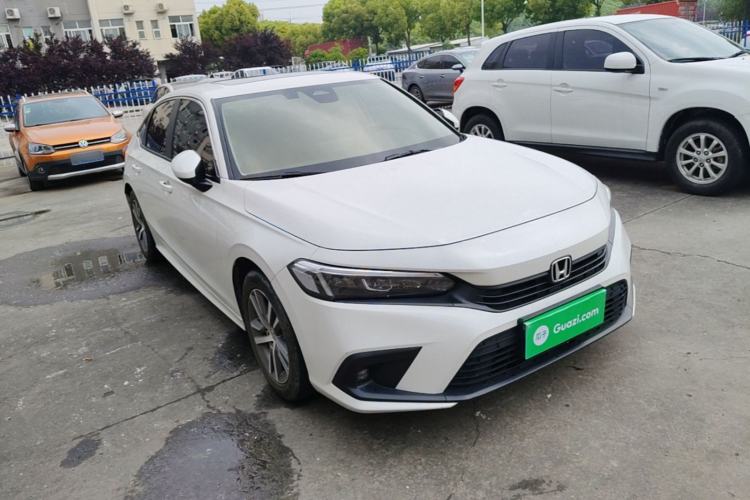 Used Honda Civic 2022 240TURBO CVT Dynamic Edition Front Right 45 Deg