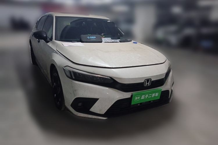 Used Honda Civic 2022 240TURBO CVT Dynamic Edition Front Right 45 Deg