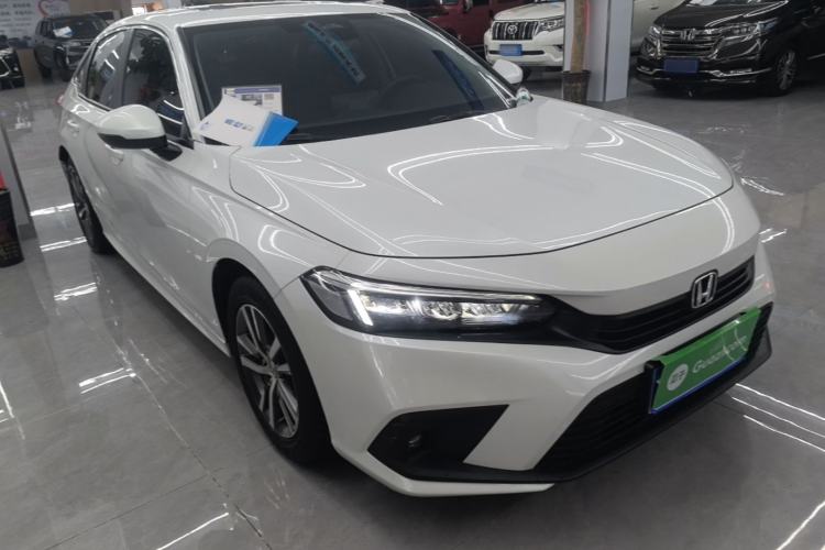 Used Honda Civic 2022 240TURBO CVT Dynamic Edition Front Right 45 Deg