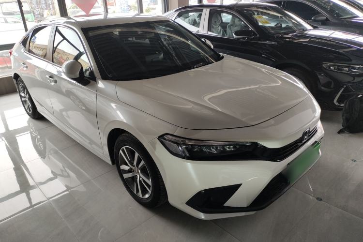 Used Honda Civic 2022 240TURBO CVT Dynamic Edition Front Right 45 Deg