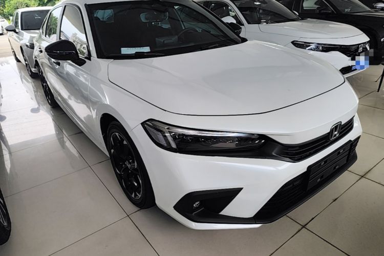 Used Honda Civic 2022 240TURBO CVT Dynamic Edition Front Right 45 Deg
