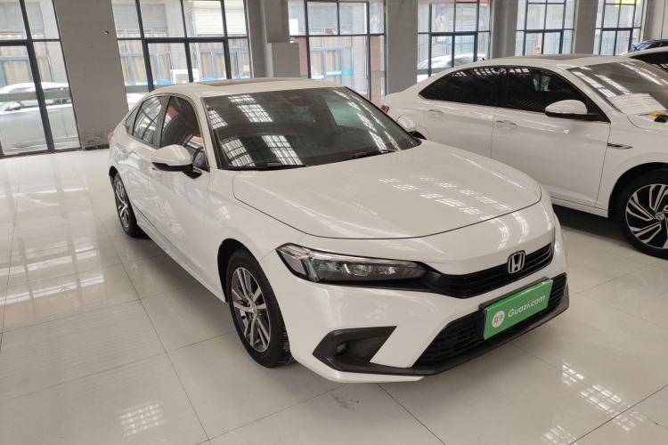 Used Honda Civic 2022 240TURBO CVT Dynamic Edition Front Right 45 Deg